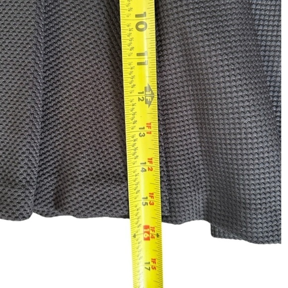 BCBGeneration Black Side Zip Pleated Skater Mini Skirt Retro 90s Preppy - Picture 5 of 8